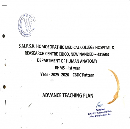 ADVANCE TEACHING PLAN 2025-26